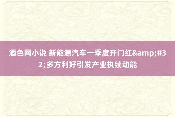 酒色网小说 新能源汽车一季度开门红&#32;多方利好引发产业执续动能