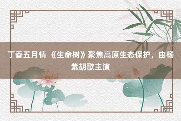 丁香五月情 《生命树》聚焦高原生态保护，由杨紫胡歌主演